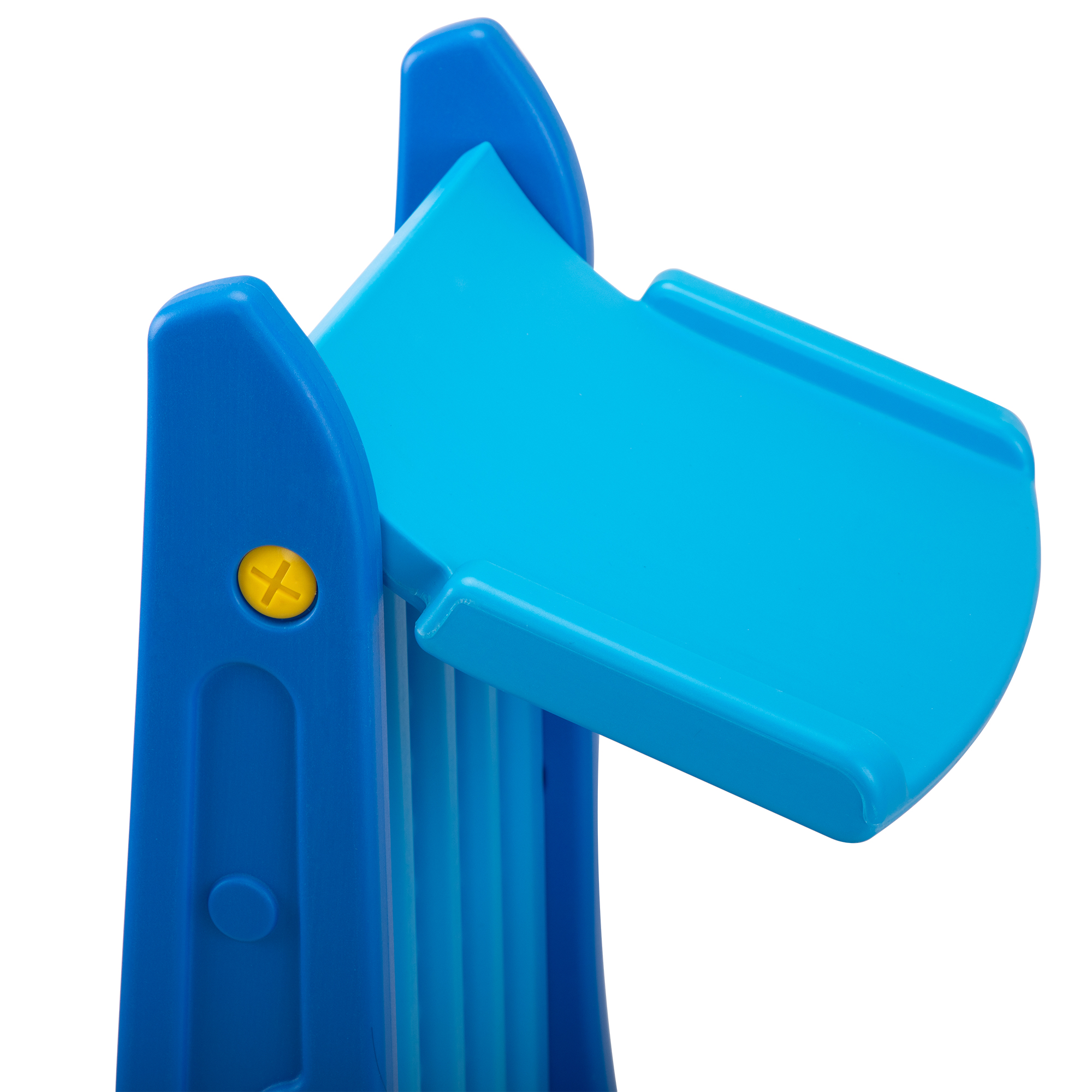 Kepooman 3 in 1 Toddler Slide Kids Slide, 45.3" Dolphins Play Slide for Outdoor and Indoor, Play Slide with Basketball Hoop, Ball and Ladder, Blue Kepooman 3 in 1 Toddler Slide Kids Slide, 45.3" Dolphins Play Slide for Outdoor and Indoor, Play Slide with Basketball Hoop, Ball and Ladder, Blue