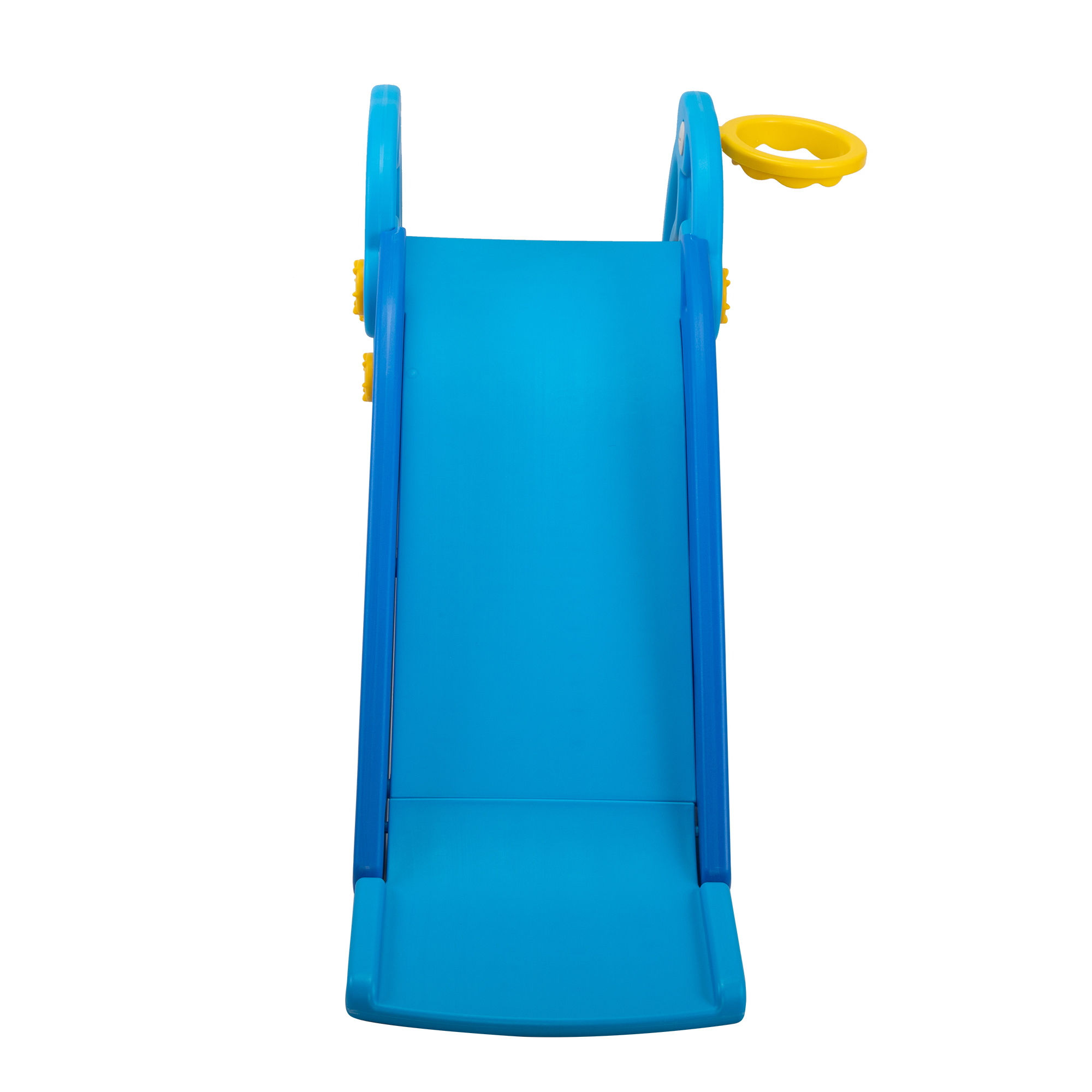 Kepooman 3 in 1 Toddler Slide Kids Slide, 45.3" Dolphins Play Slide for Outdoor and Indoor, Play Slide with Basketball Hoop, Ball and Ladder, Blue Kepooman 3 in 1 Toddler Slide Kids Slide, 45.3" Dolphins Play Slide for Outdoor and Indoor, Play Slide with Basketball Hoop, Ball and Ladder, Blue