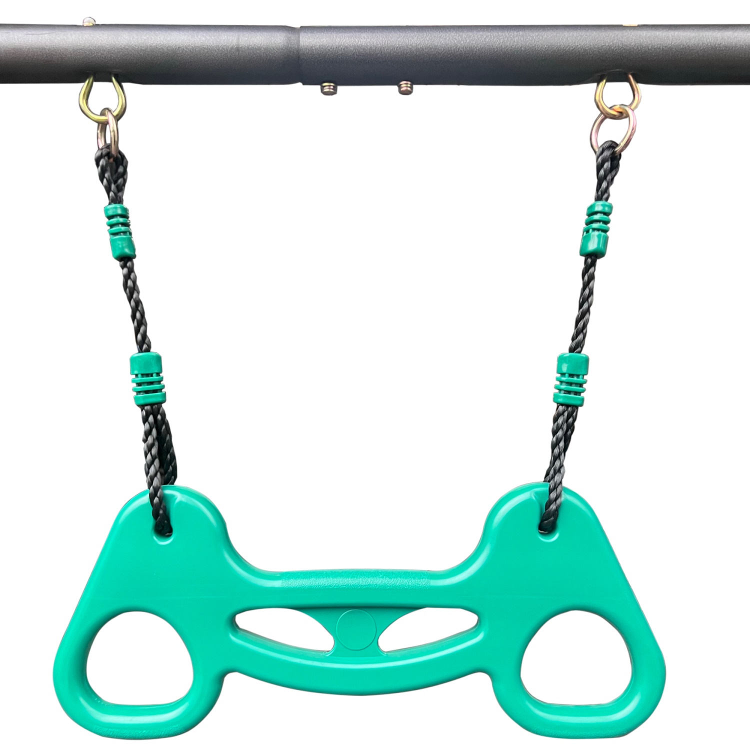 CIPACHO 150" Metal Kids Swing Set, Outdoor Playground for Age 3+, Blue