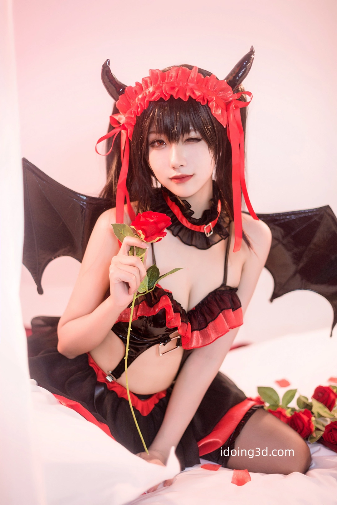 战旗飘扬！Momoko葵葵时崎狂三小恶魔，点燃热血次元烽火