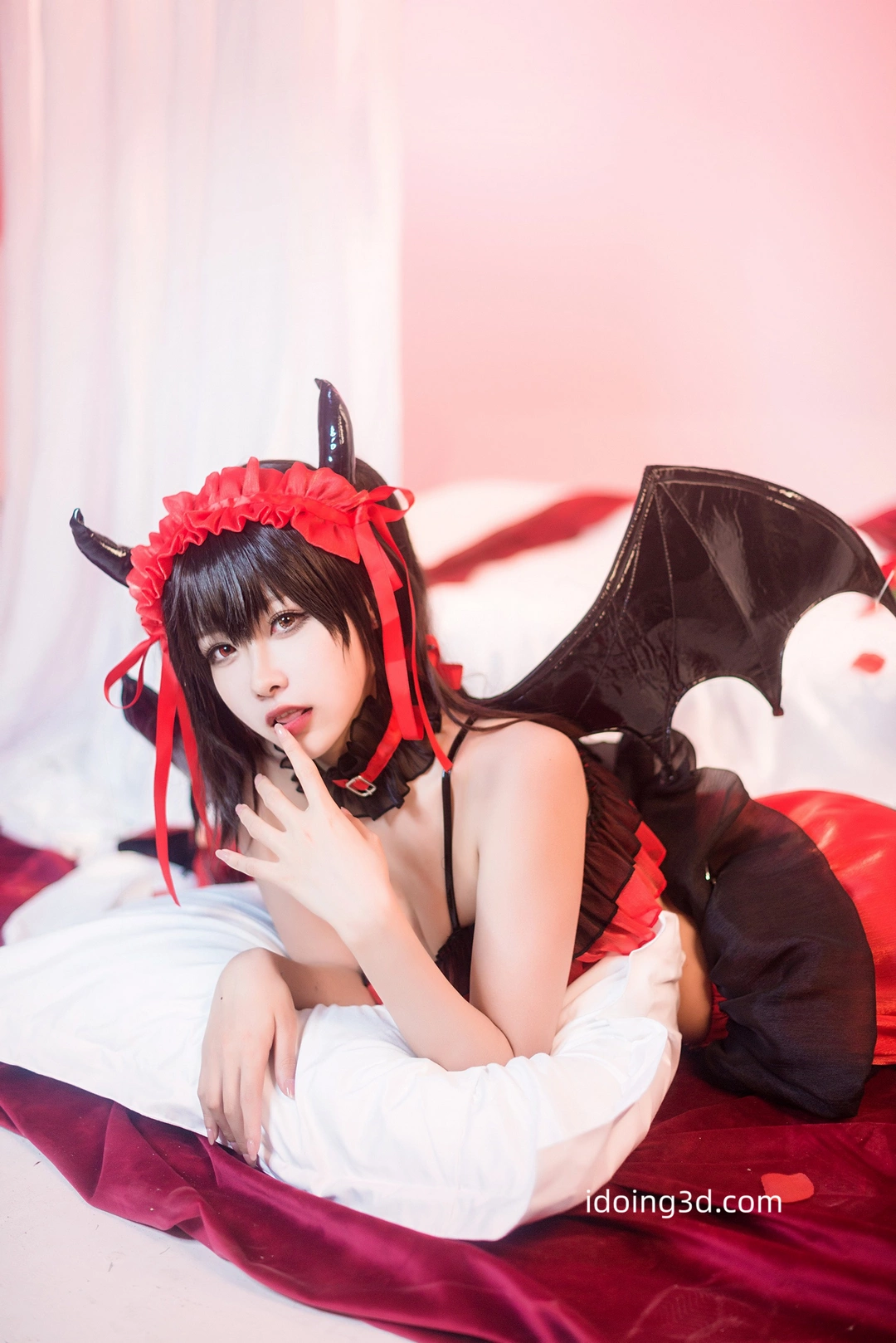 战旗飘扬！Momoko葵葵时崎狂三小恶魔，点燃热血次元烽火 美图赏析 第2张
